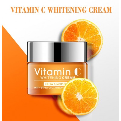 Disaar跨境VC精华霜补水收缩毛孔提亮面霜批发whitening cream